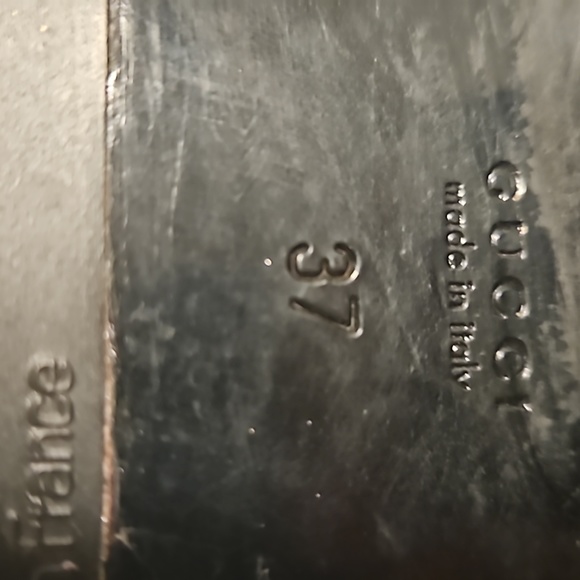 Womens Gucci leather boots size 37 - Picture 3 of 3